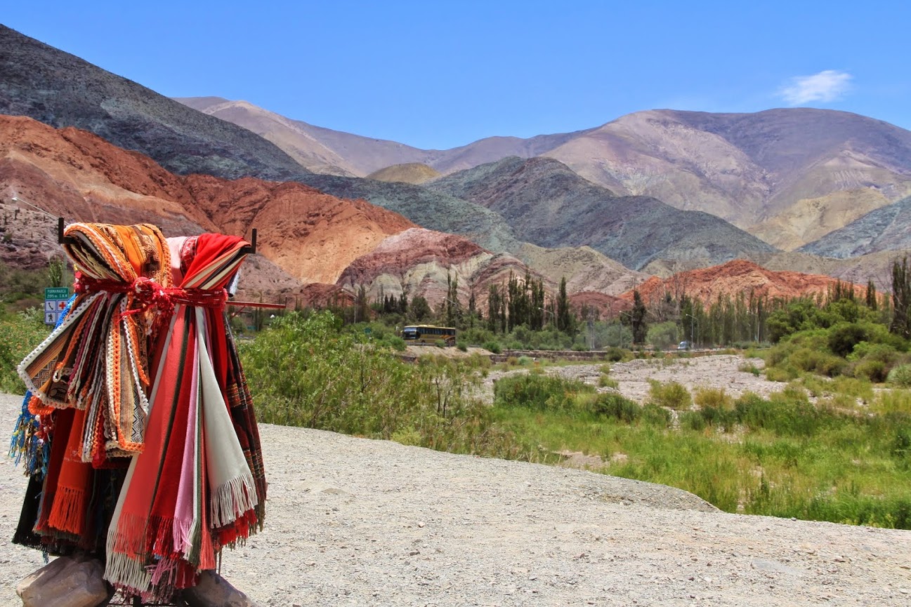 Cerro 7 colores en Purmamarca