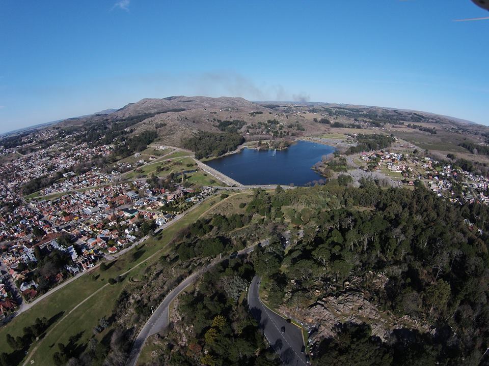 Tandil foto desde el aire