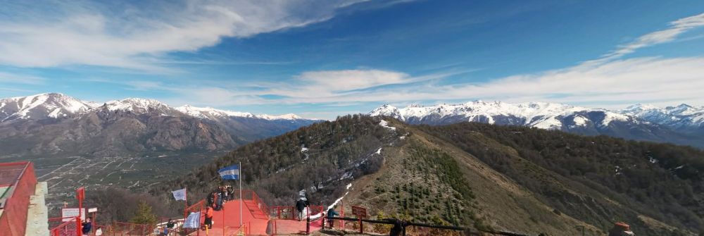 Vista Oeste del cerro Otto